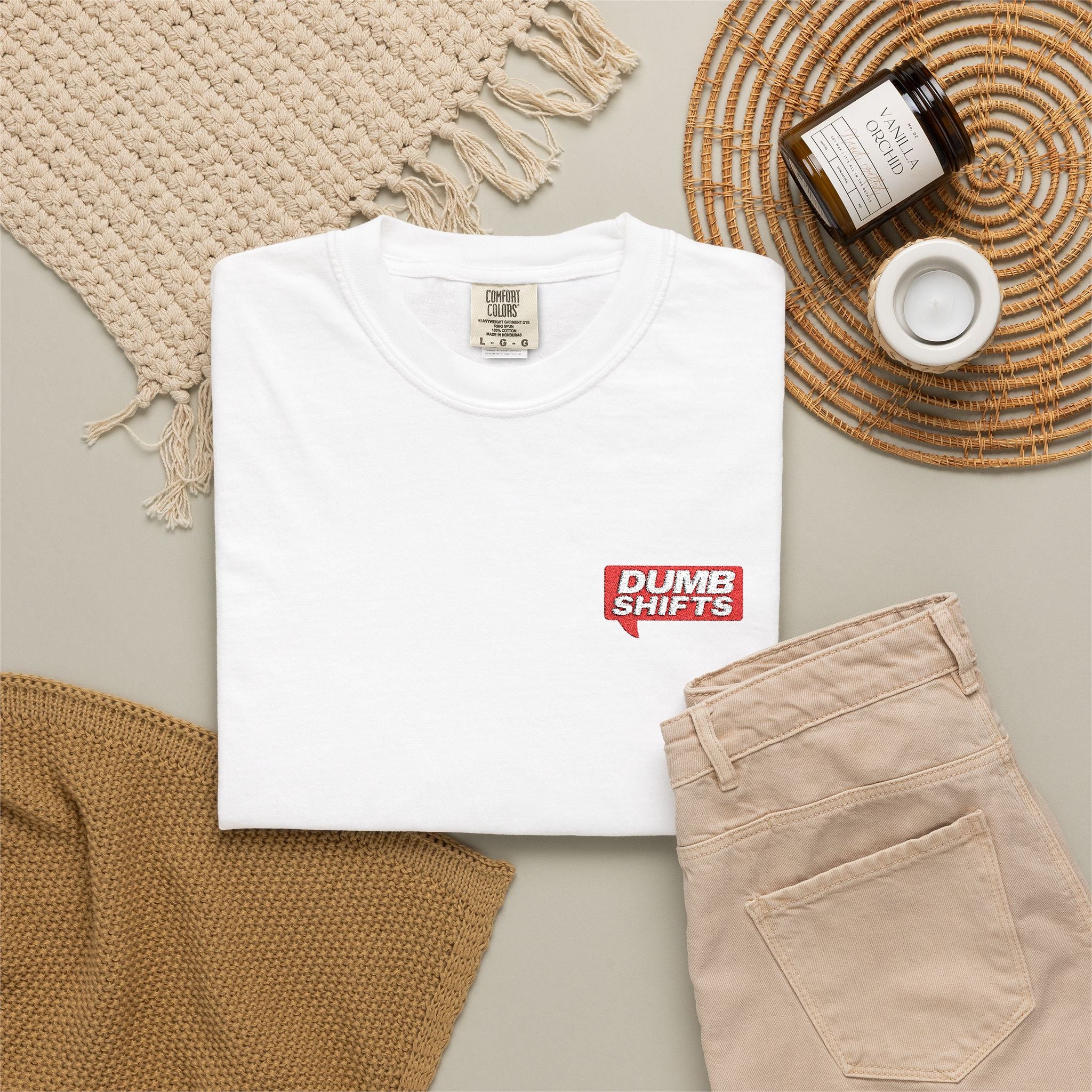Embrodered Logo T