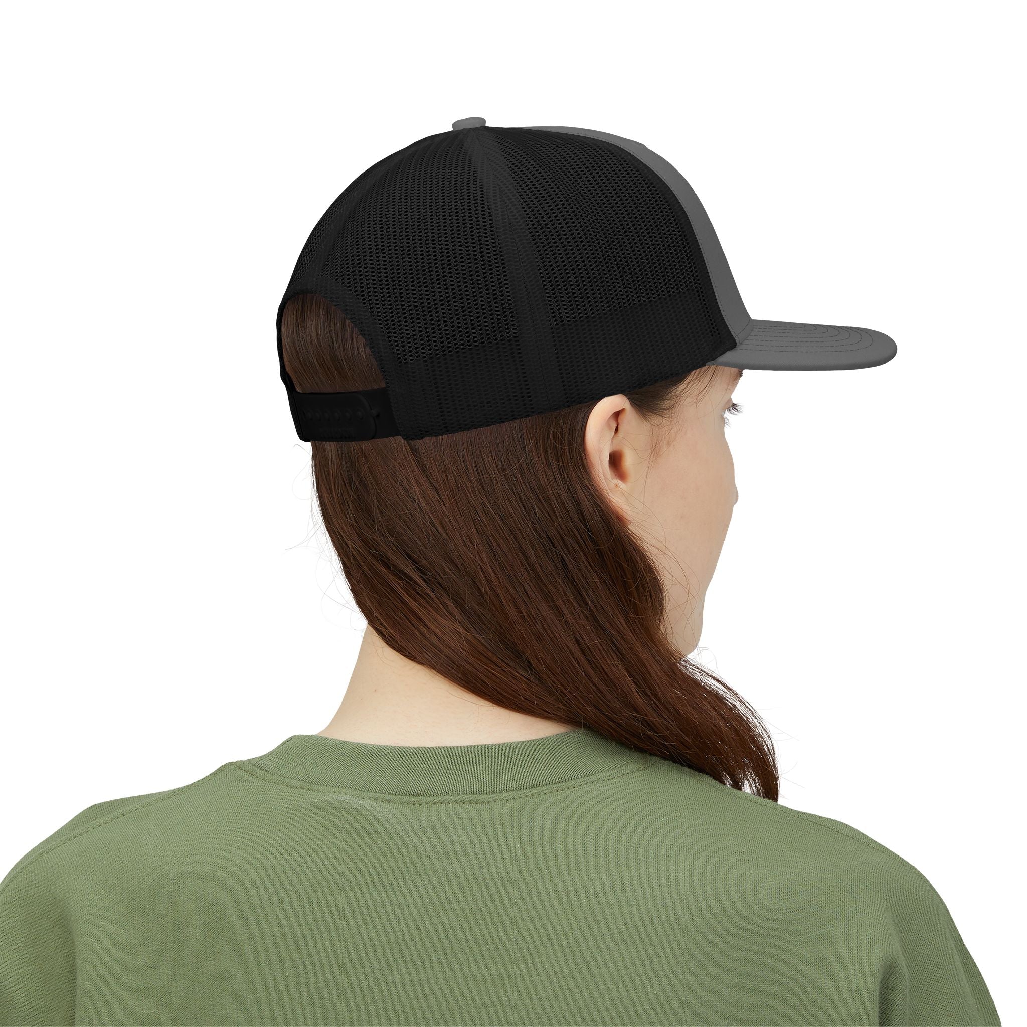Flame Logo Trucker Cap
