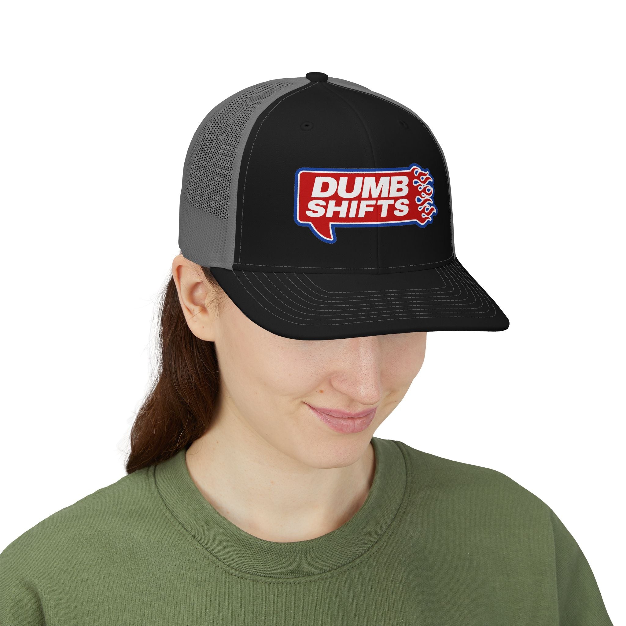 Flame Logo Trucker Cap